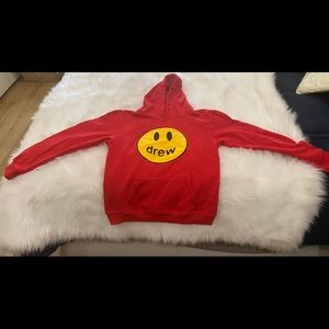 Red Drew Sweatshirt